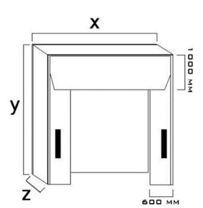 Sigillante dock shelter standard retrattile